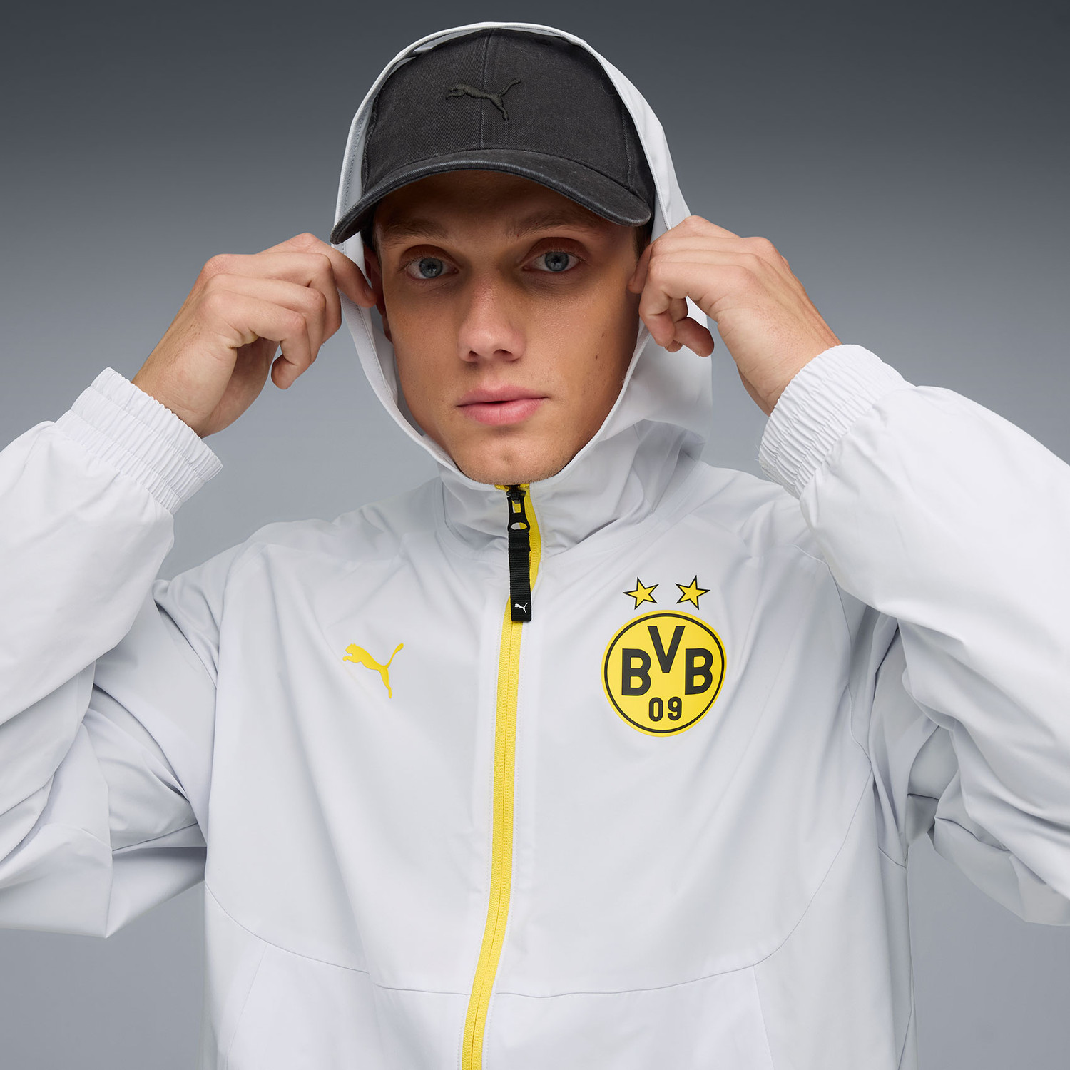 Puma Borussia Dortmund Tech Woven Jacket 2025/2026