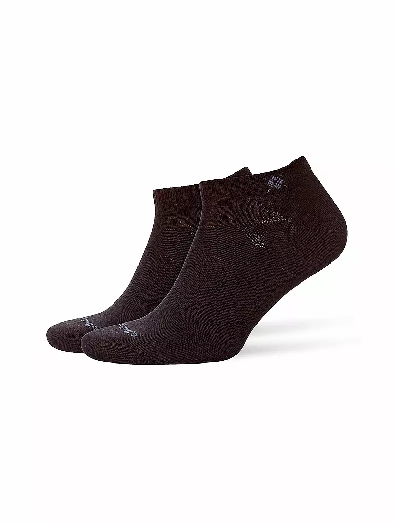 BURLINGTON Herren Sneaker Socken EVERYDAY 2-er Pkg. 40-46 black schwarz