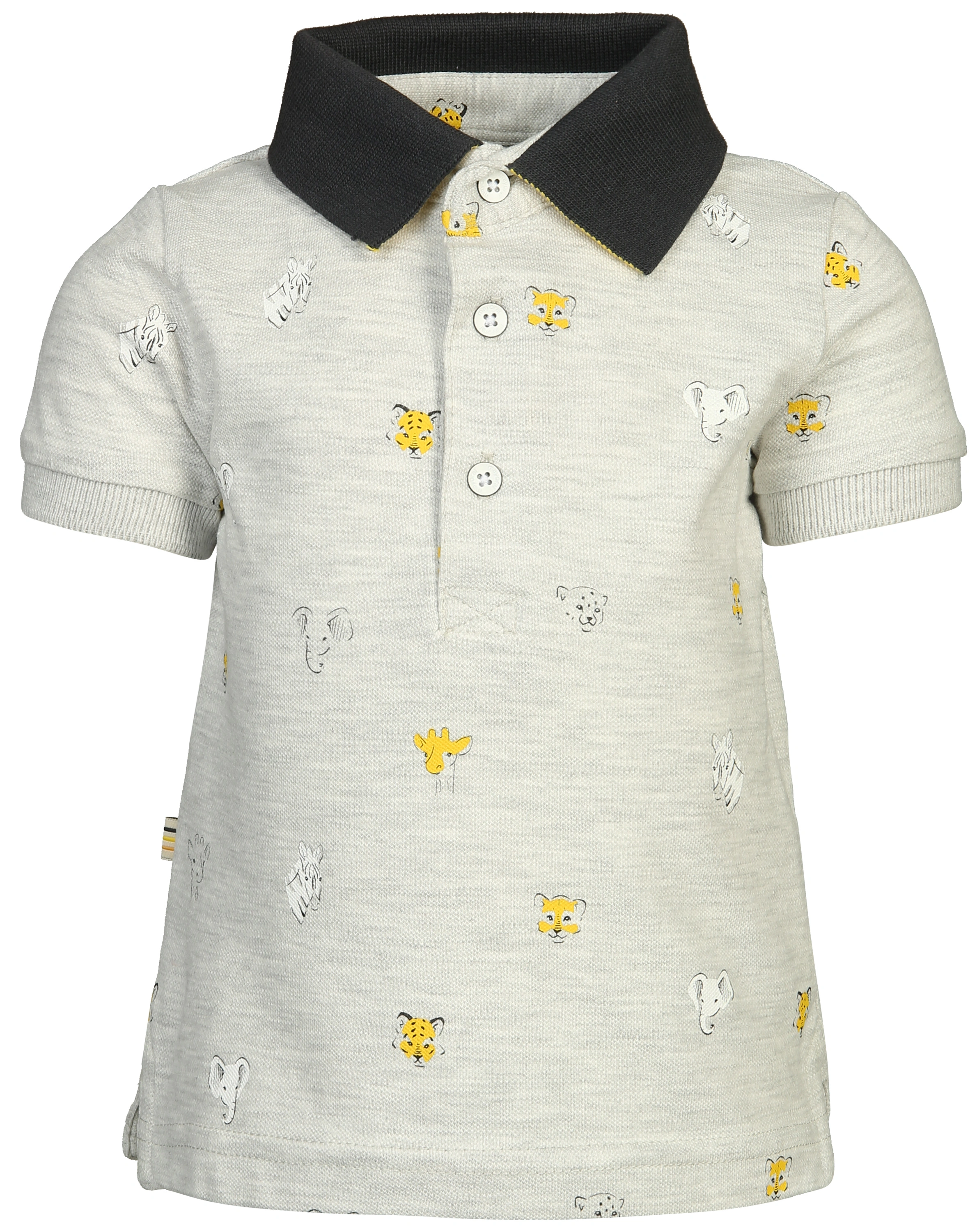 Poloshirt kurz PATTERN MINI in grau