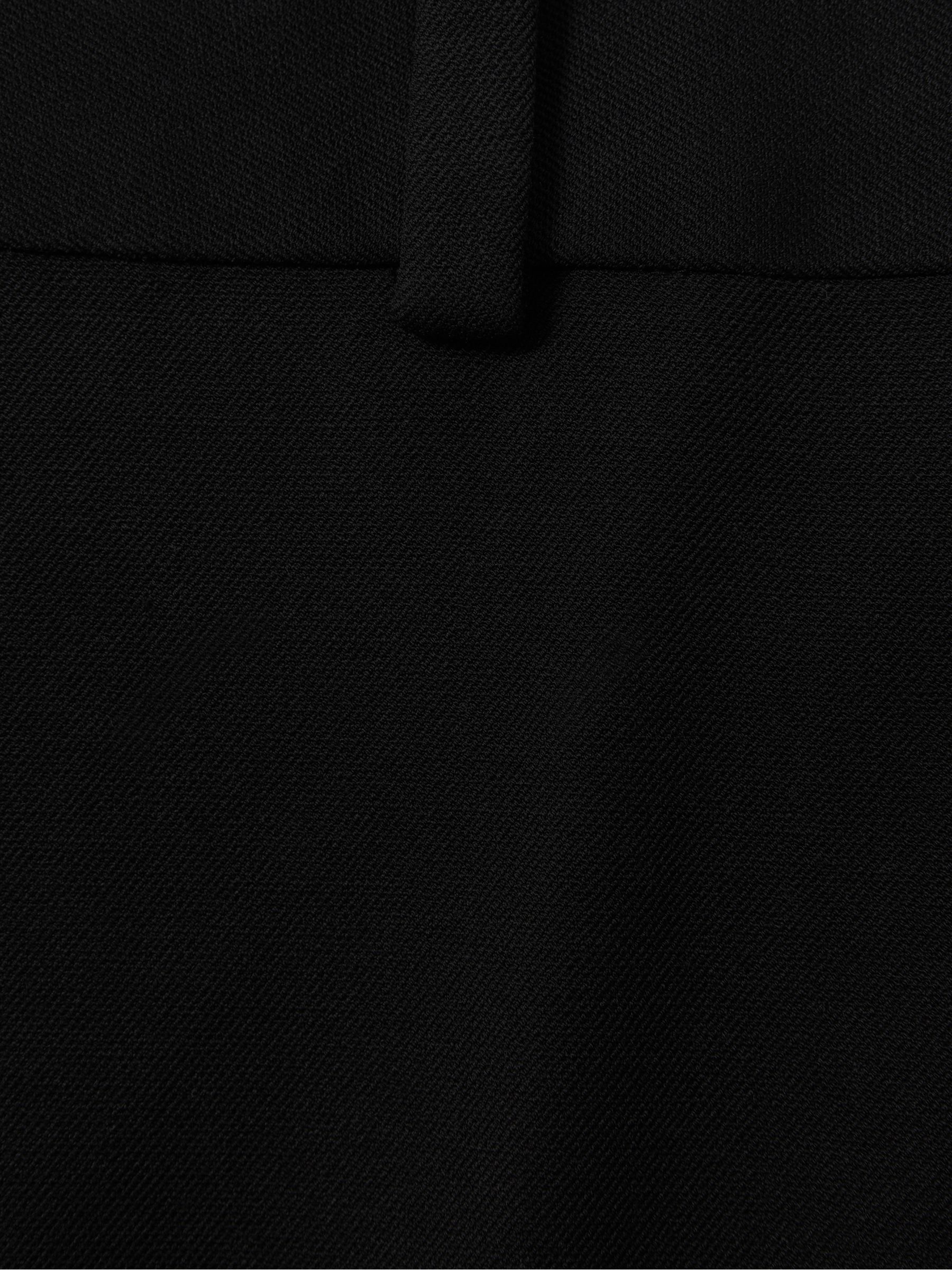 Zwart - Reiss Gabi slim-fit kostuumbroek