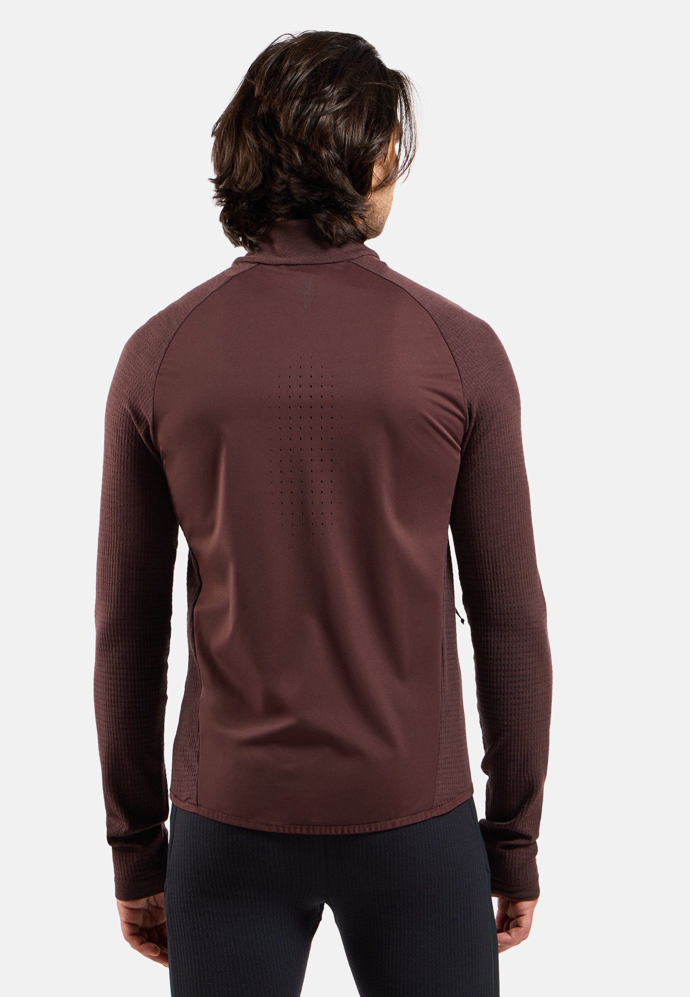 Winddichte Zeroweight Pro Performance Wool Hybrid-Langlaufjacke in fudge
