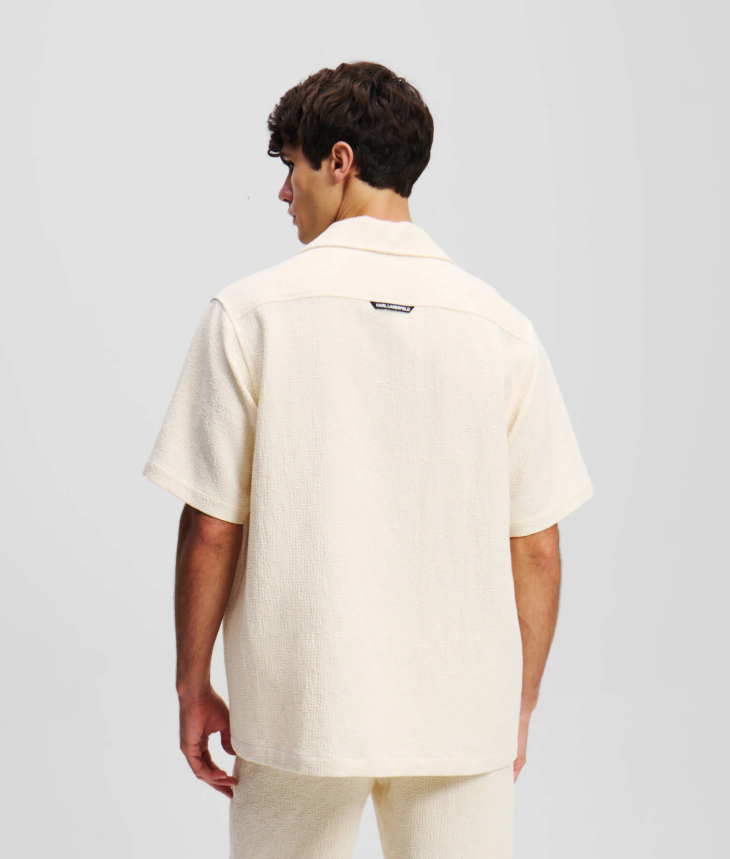 Chemise à manches courtes légère - Crème Cannoli