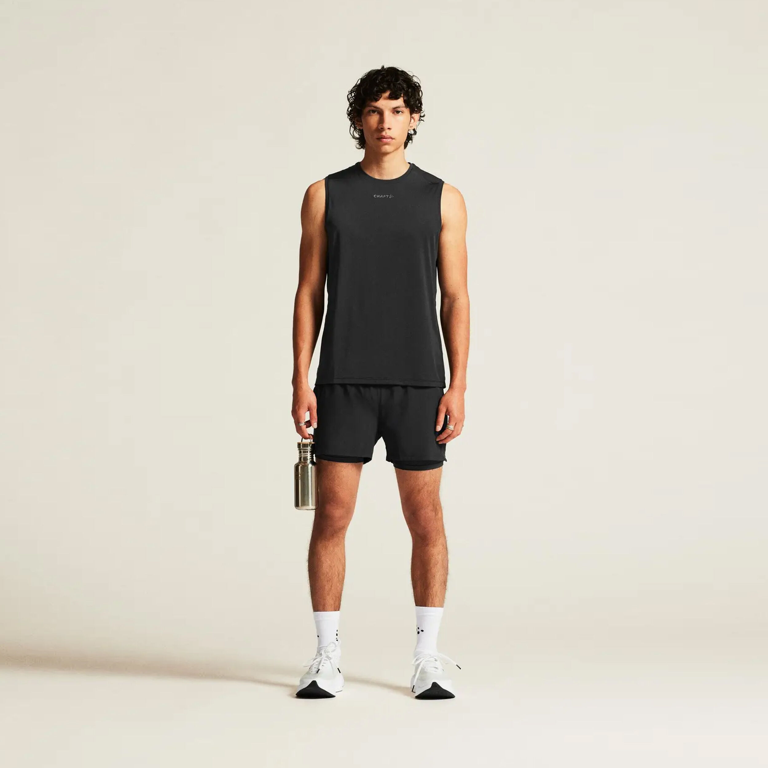 Craft ADV Essence Singlet 2 Débardeur Tank Top Hommes - Noir