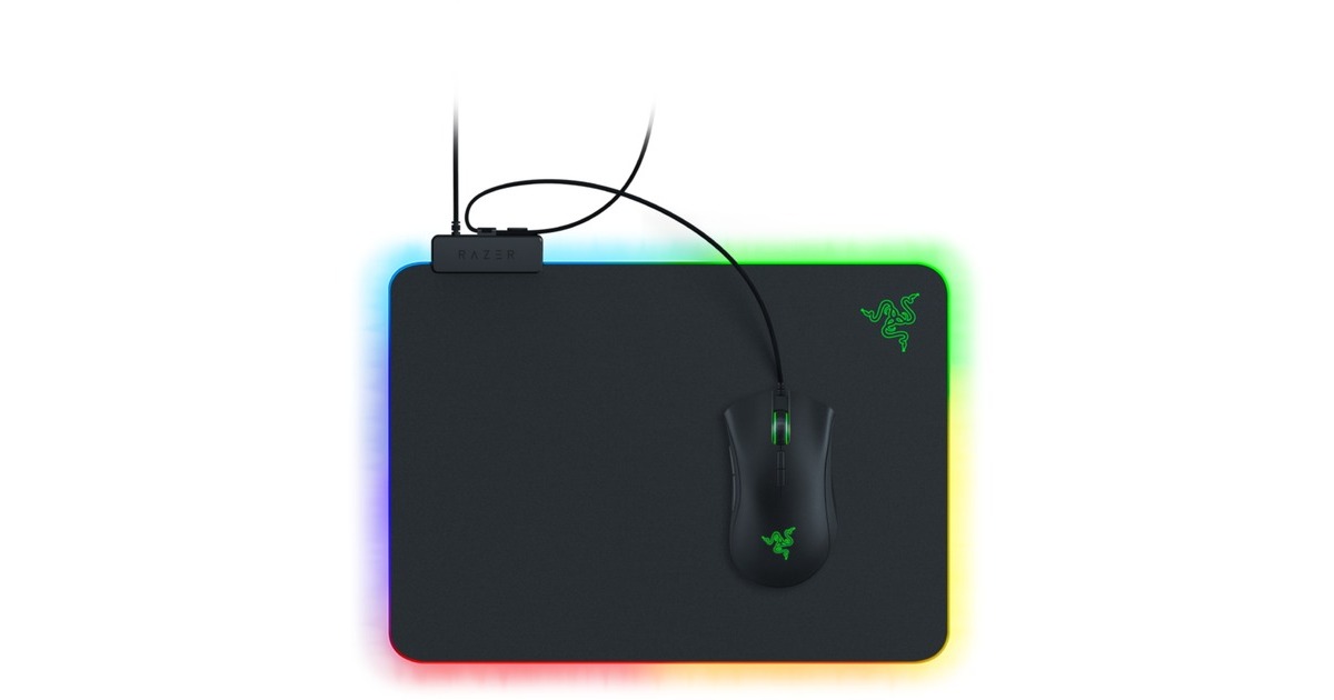 RazerFirefly V2 gaming muismat  (Zwart, RGB leds)