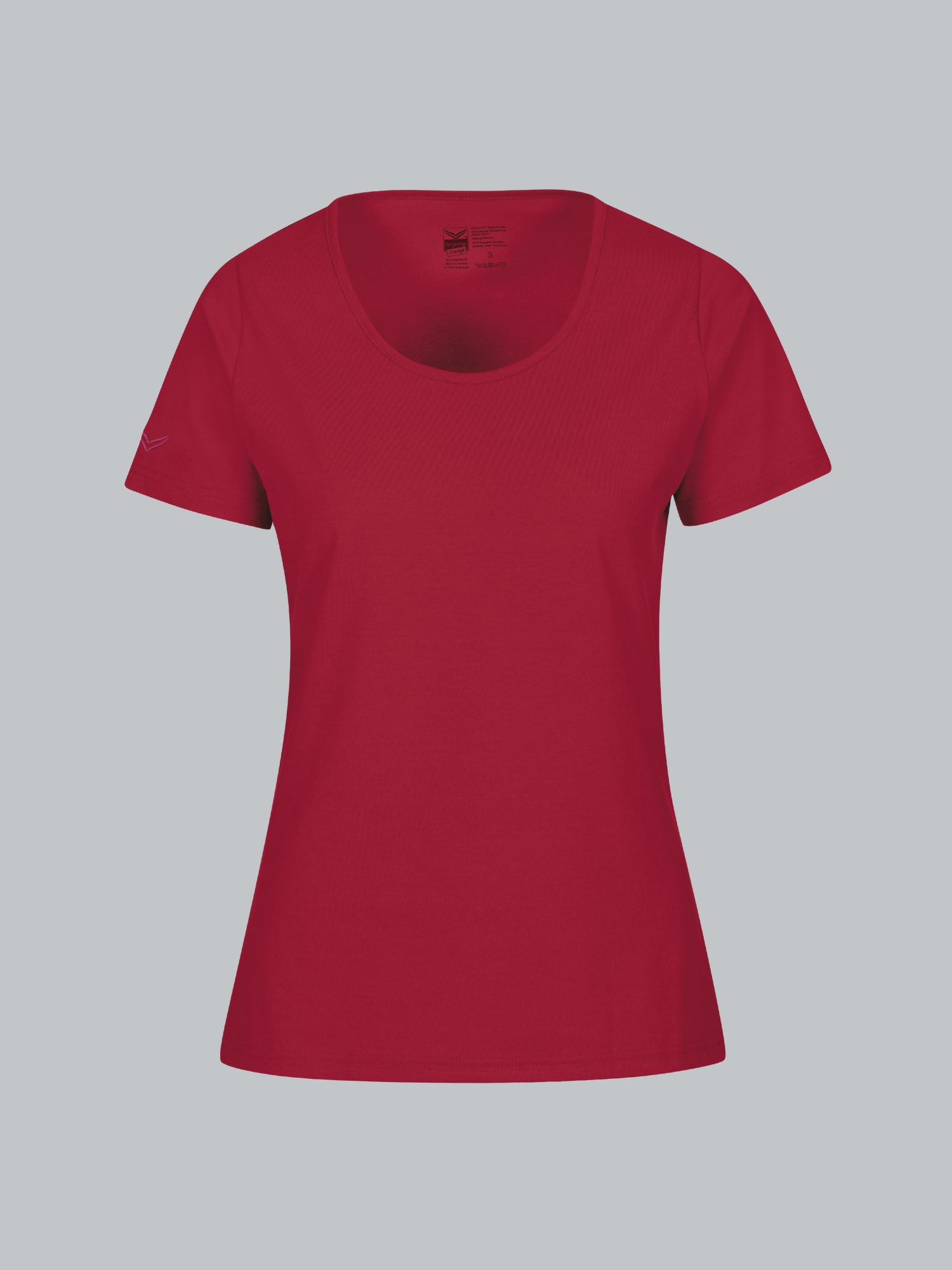 T-Shirt aus Biobaumwolle Rubin-C2C