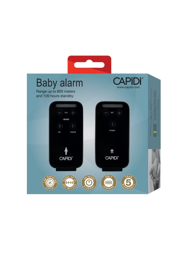 CAPiDi Babycall, Svart