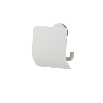 Tiger Toiletrolhouder Urban Wit met Klep