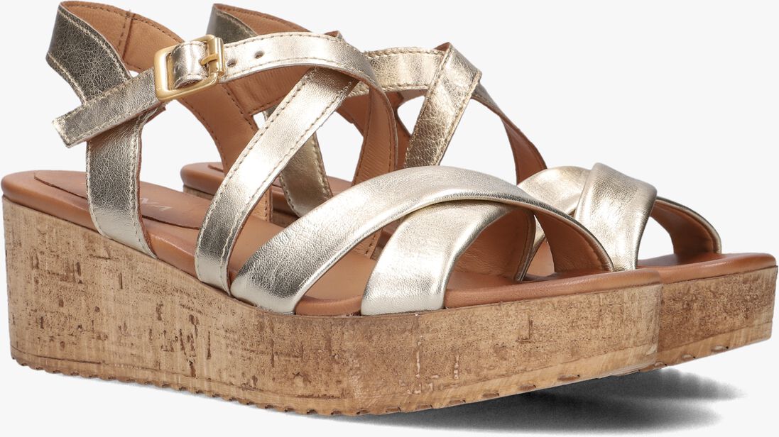 gouden ayana sandalen met hak 722032