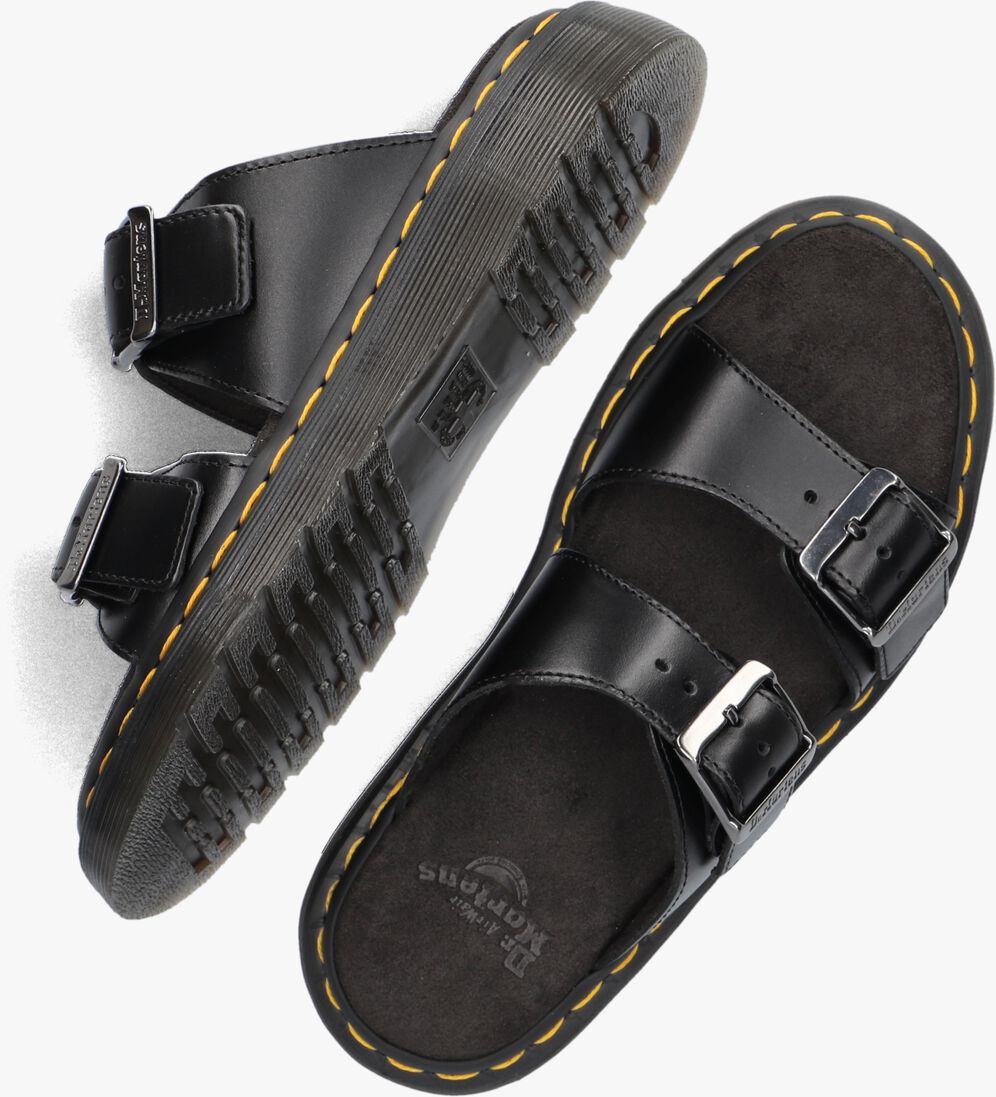 DR MARTENS zwarte dr martens slippers josef w