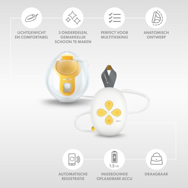 Medela Solo Hands-Free Enkele Borstkolf