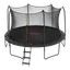Trampoline med sikkerhetsnett Ø4,27 m