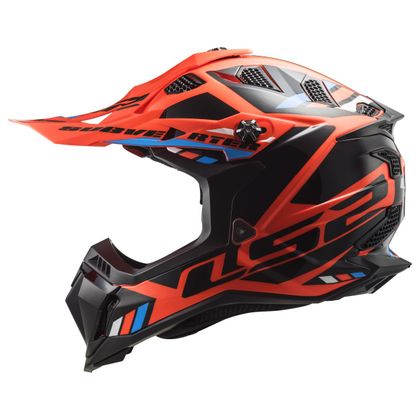 Casque cross LS2 MX700 - SUBVERTER EVO - STOMP 2023 - Orange / Noir