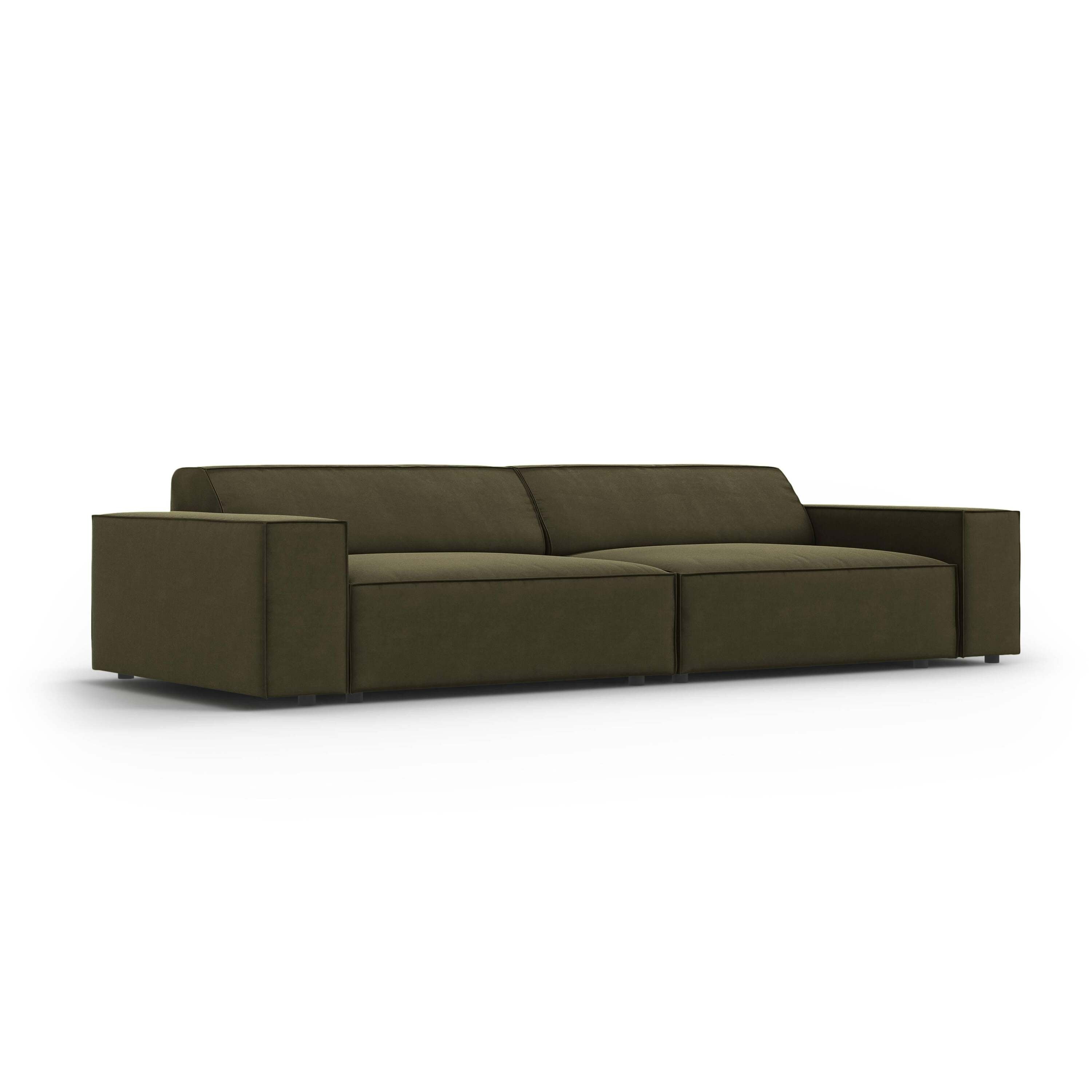 Micadoni Jodie 3-zitsbank - Fluweel - Groen