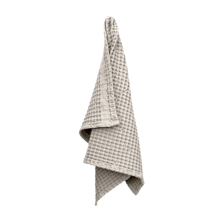 The Organic Company - Big Waffle Handtuch, 50 x 75 cm, stone