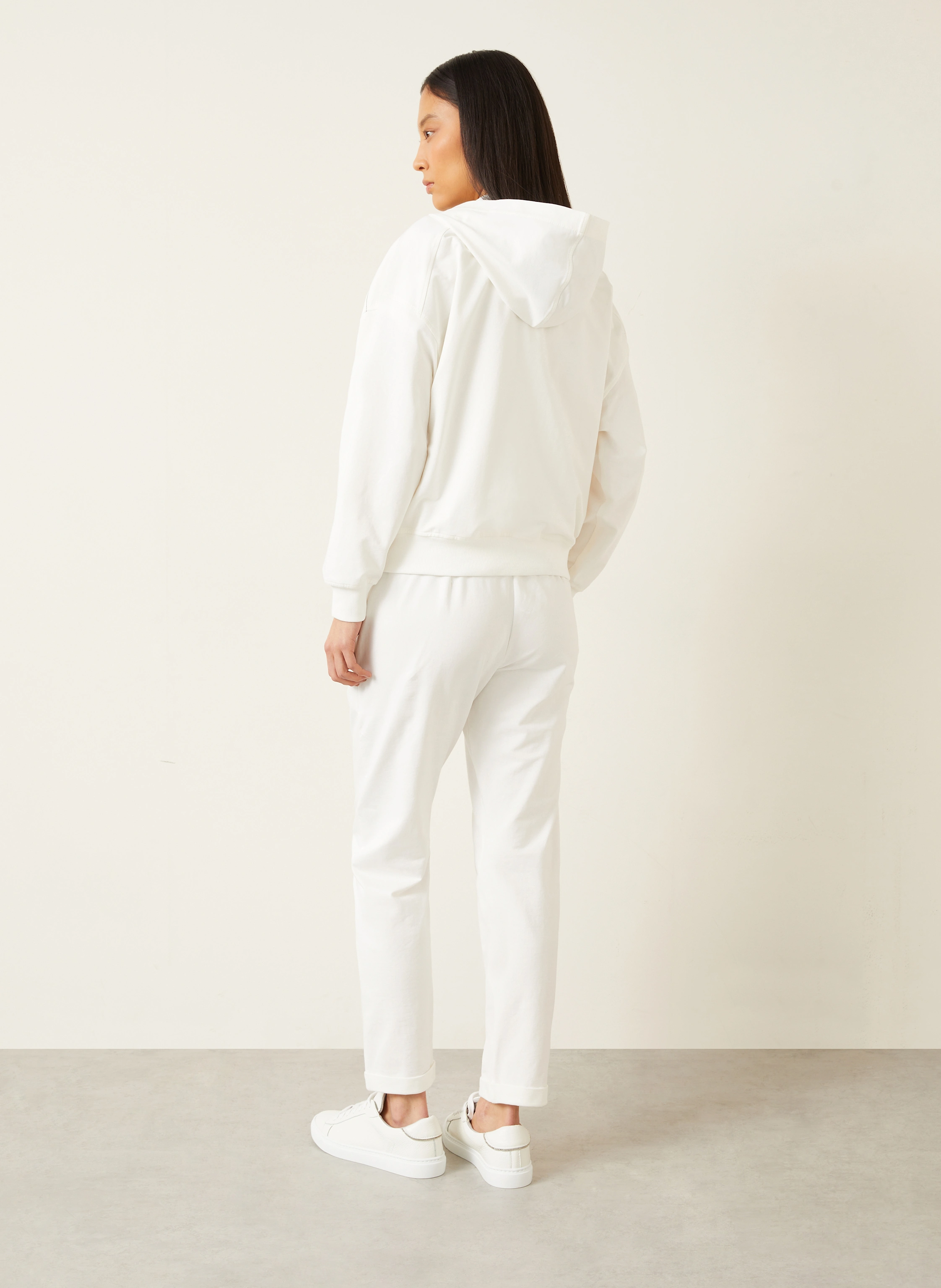 BRUNELLO CUCINELLI Sweatjacke mit Schmucksteinen