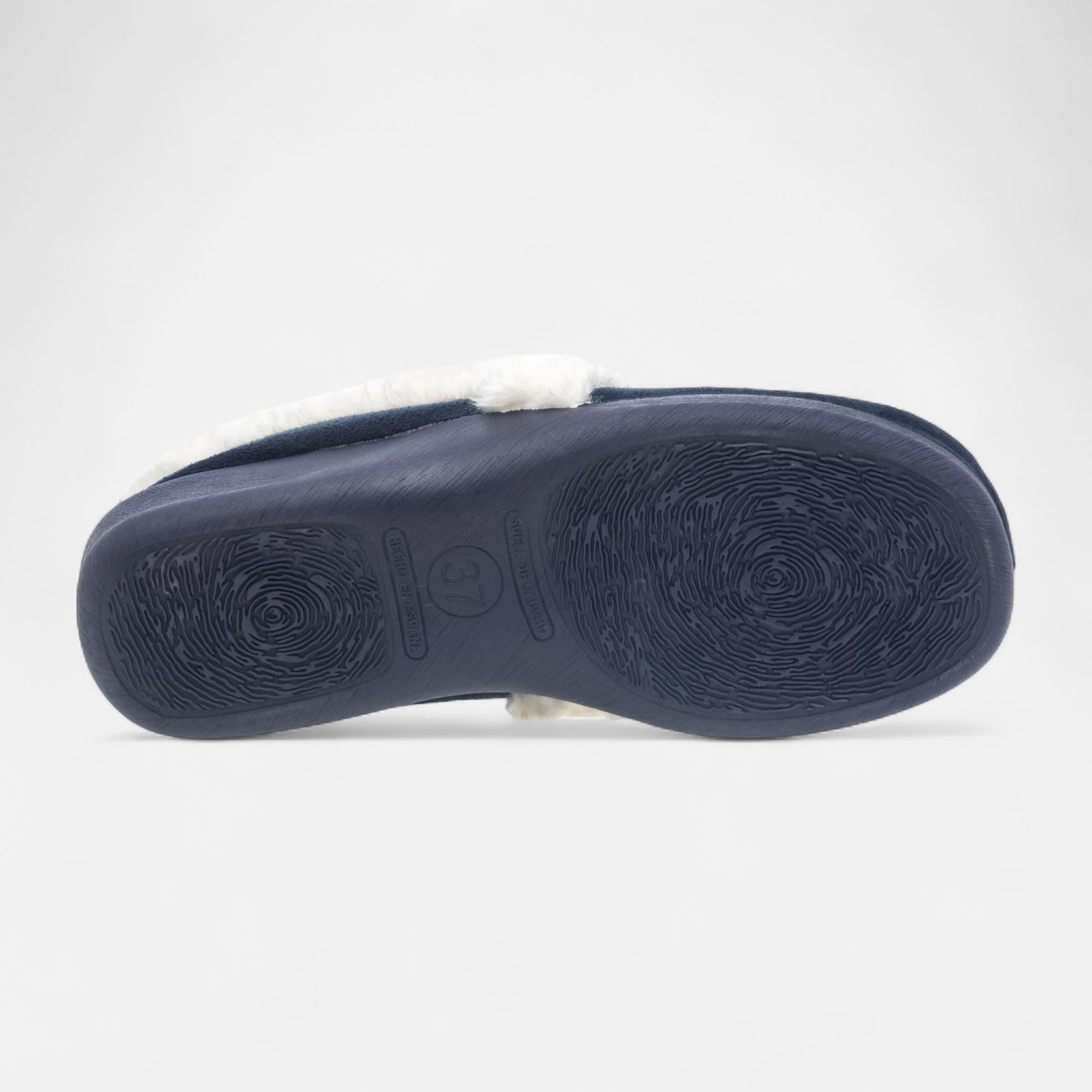 Chaussons ballerines Femme bleu marine