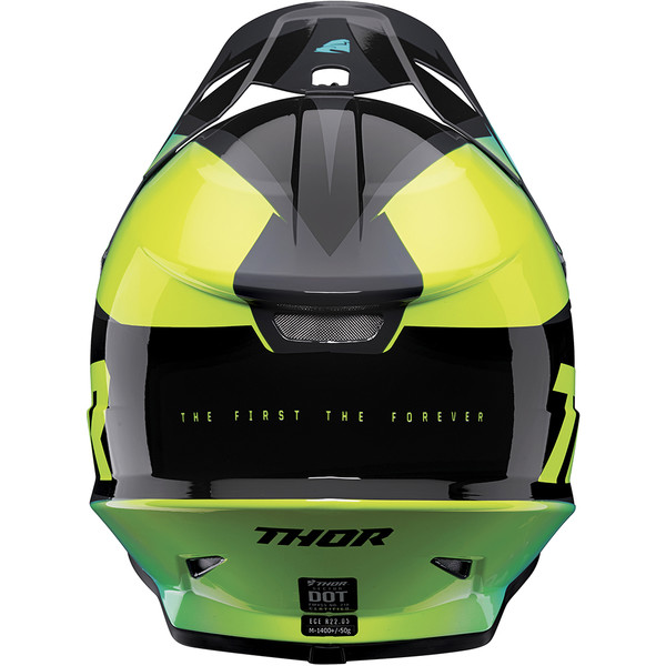 Thor Motocross - Casque Sector Fader Gris / Jaune / Bleu