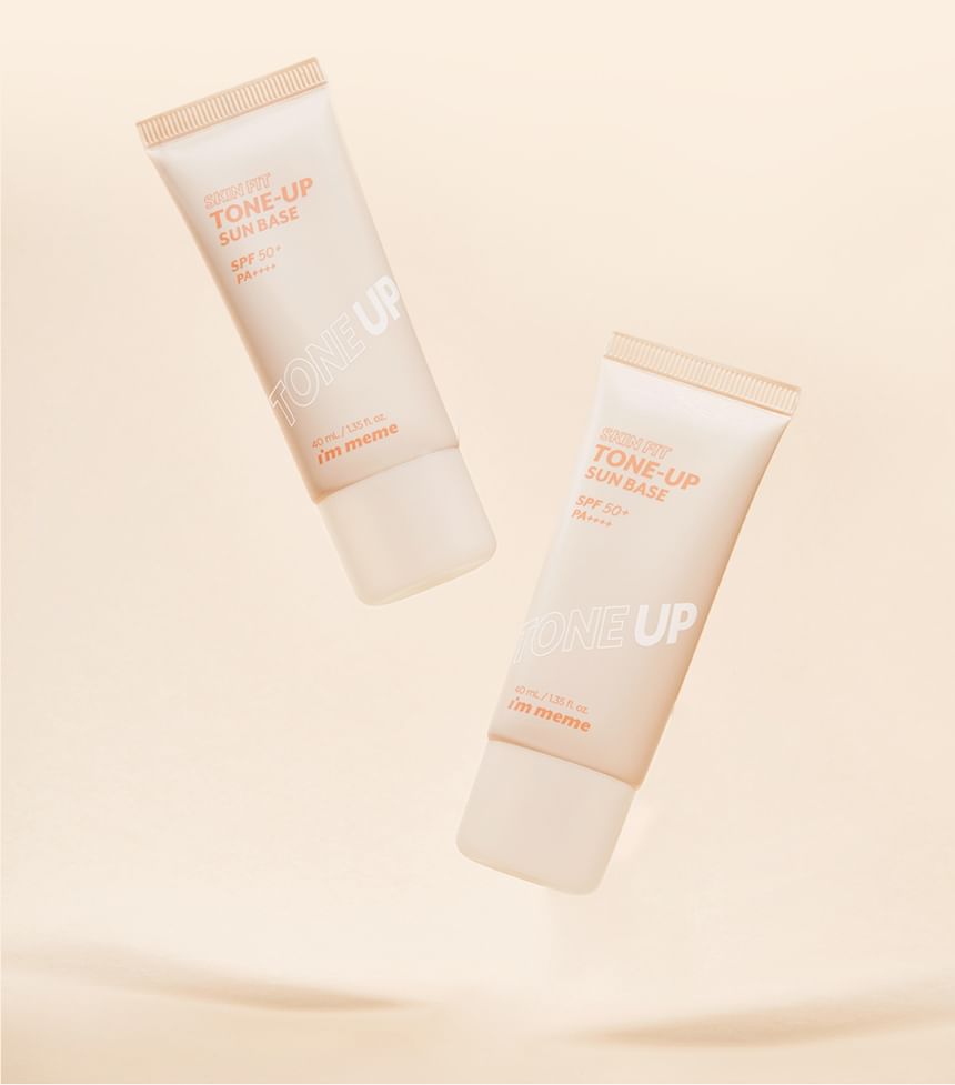 IK BEN MEME - Skin Fit Tone-Up Zonnebrandcrème