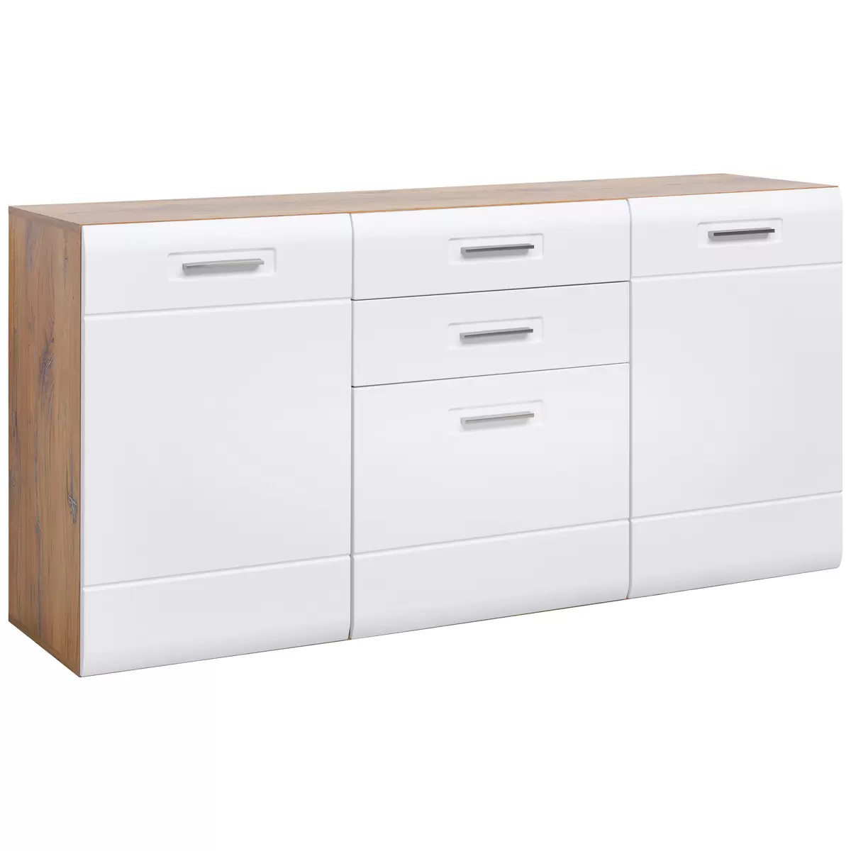 Sideboard Auris Eiche,weiss