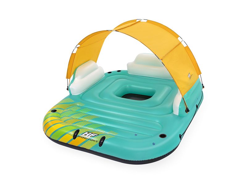 Bestway Sunny Lounge Island 300 x 275 cm Badeinsel für 5 Personen