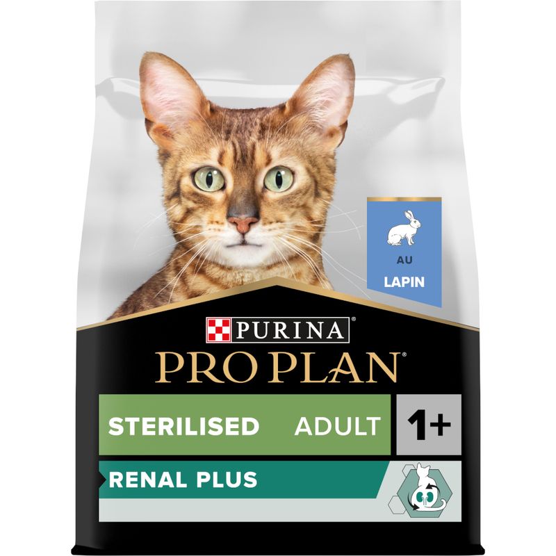 PURINA PRO PLAN Sterilised Adult Renal Plus lapin