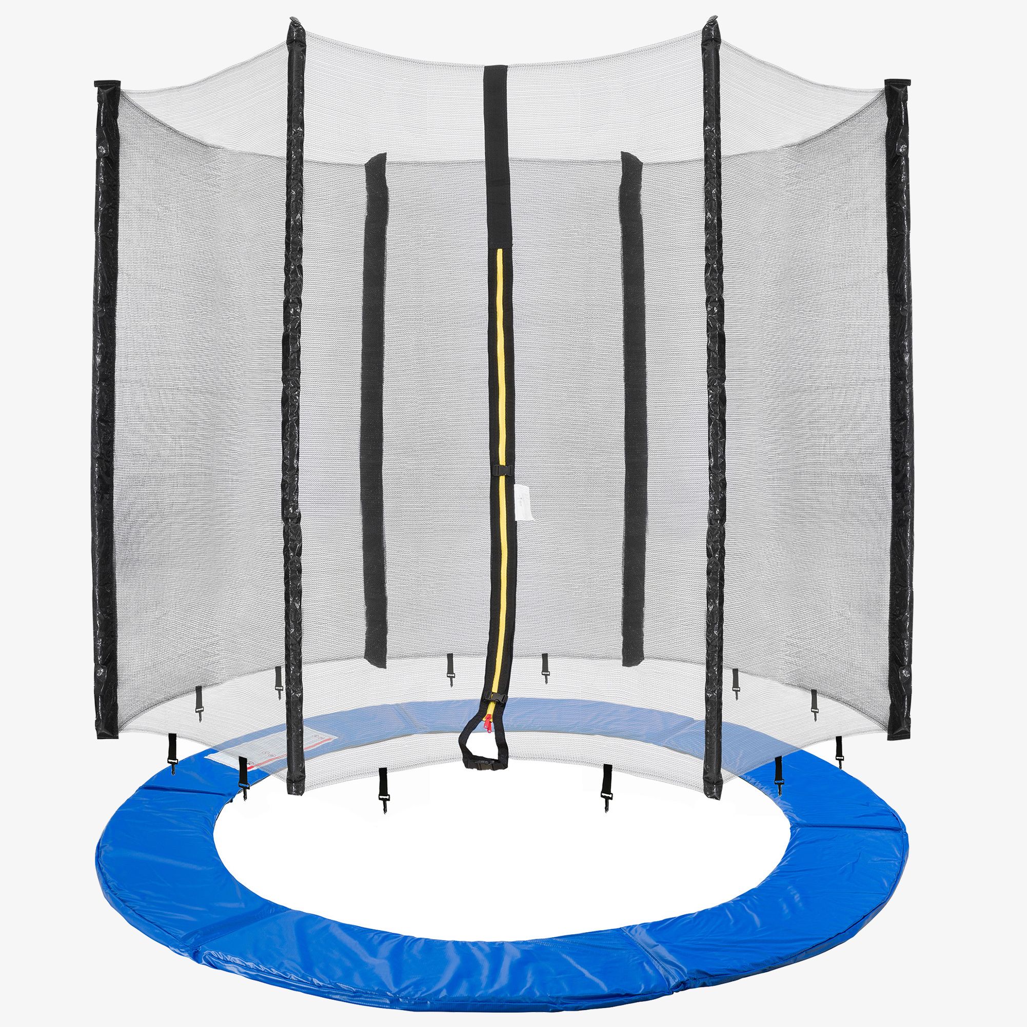 Trampolin Randabdeckung + Netz 244cm