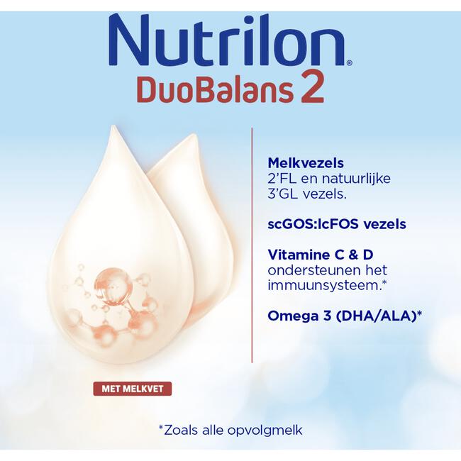 Nutrilon Duobalans 2 Opvolgmelk Vanaf 6 Maanden 800 GR
