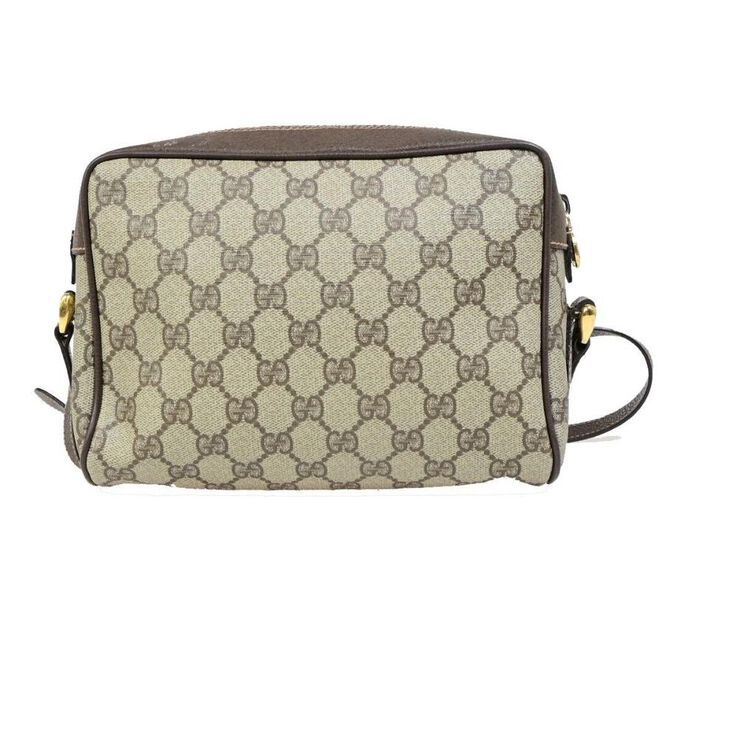 Gucci Vintage Gucci Crossbody Bag Beige