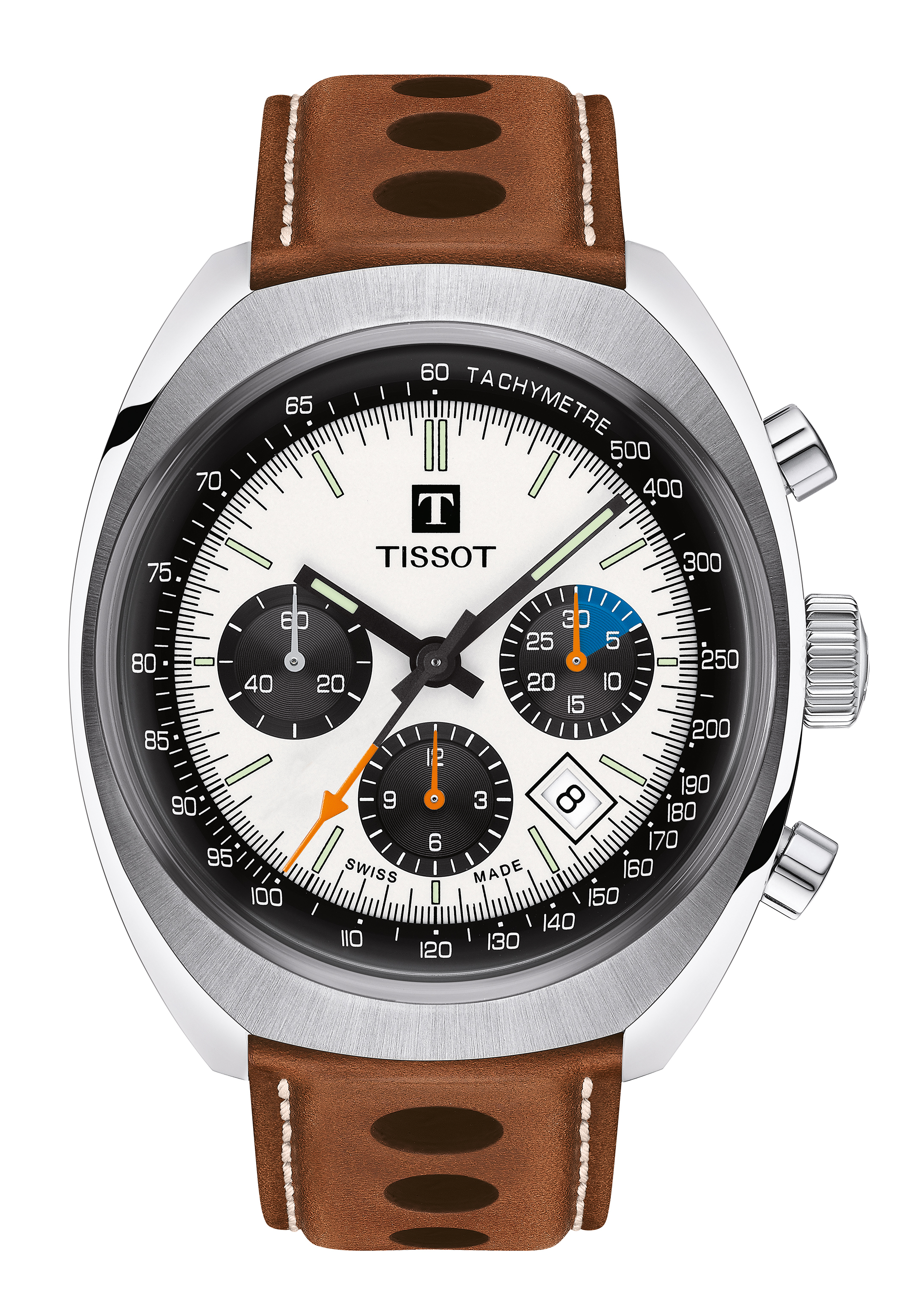Tissot Heritage 1973 Herrenchronograph Weiß