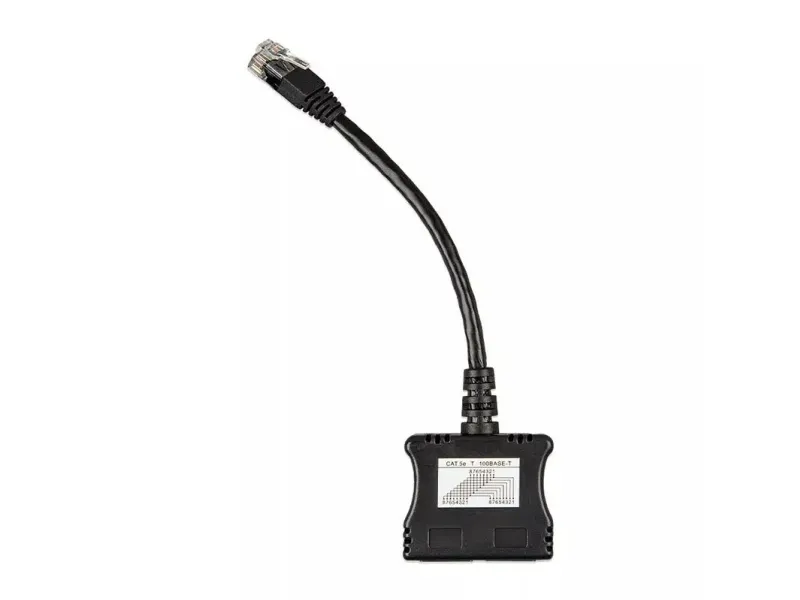 Splitter VICTRON ENERGY RJ45 (han) til 2x RJ45 (hun) 15 cm (ASS030530250) Sort
