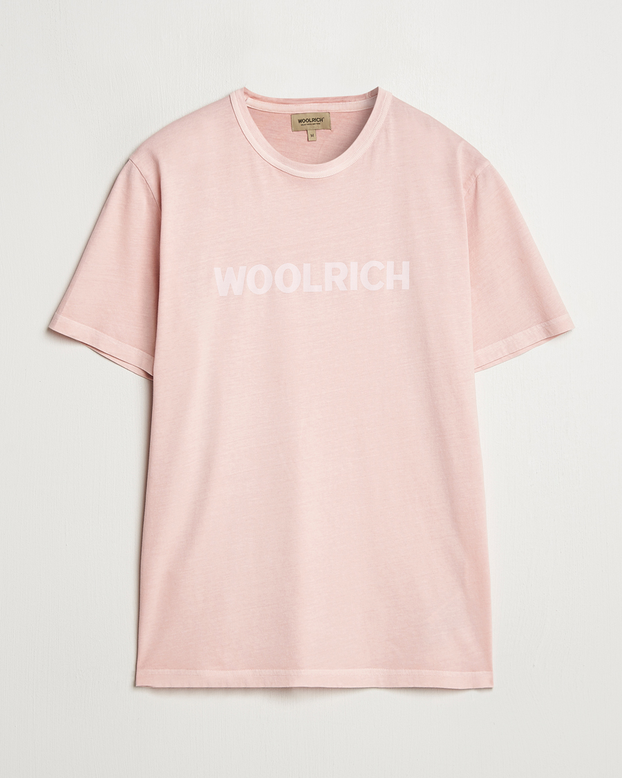 Woolrich Light Garment Dyed T-Shirt Rose Smoke