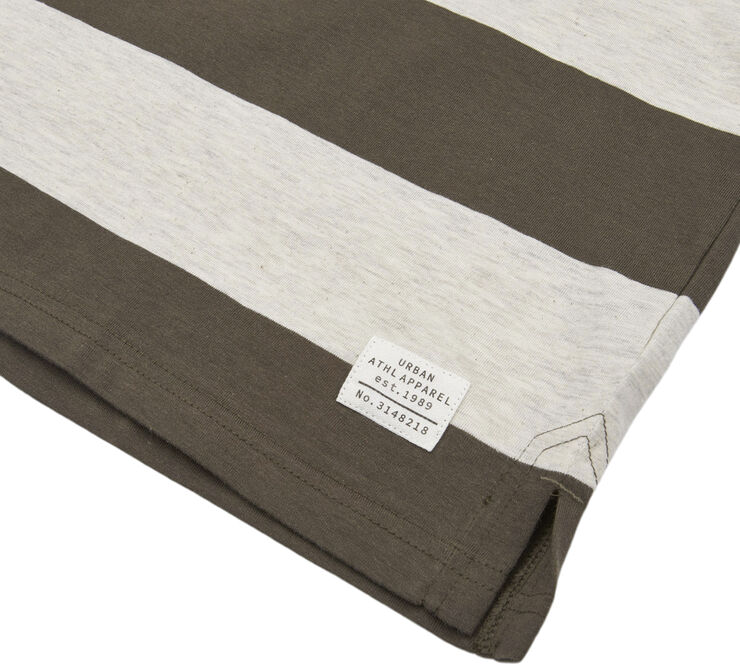 Firefly André Stripe T-shirt Grøn