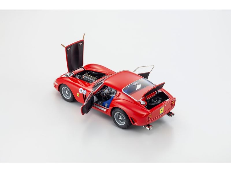 Kyosho Ferrari 250 GTO 1st Daytona 3H 1:18 Detailgetreues Modellauto für Sammler im Massstab 1:18