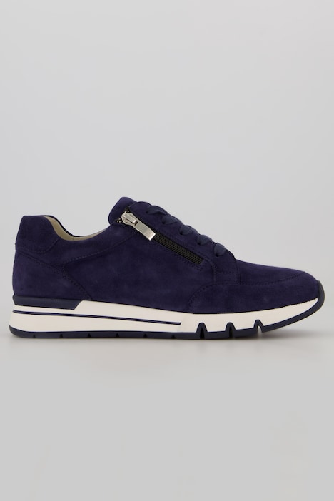Caprice Leder-Sneaker, Zipper, Wechselfußbett