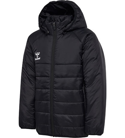 Hummel Steppjacke - HmlGo Quilted Kapuze - Schwarz
