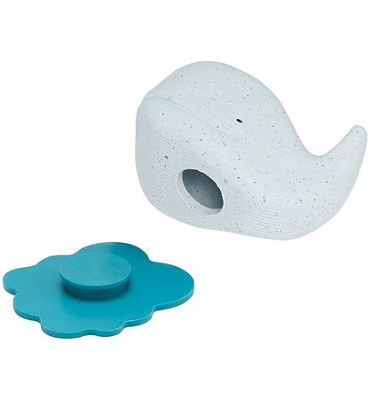Hevea Badespielzeug - Naturgummi - Wal - Blizzard Blue