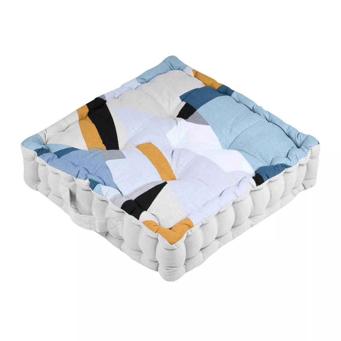 Coussin de sol (45 cm) Quadro Bleu