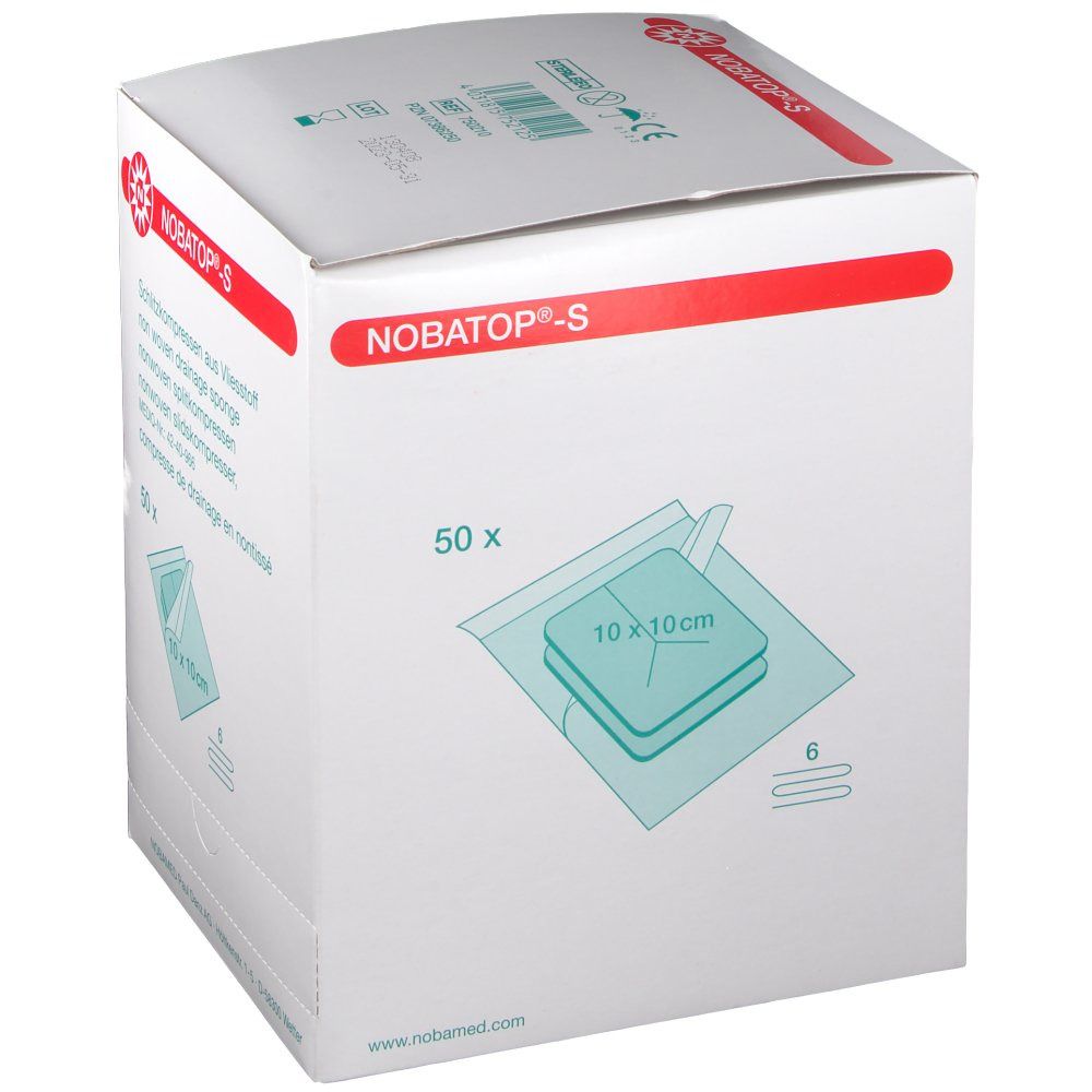NOBATOP®-steril S 10 x 10 cm
