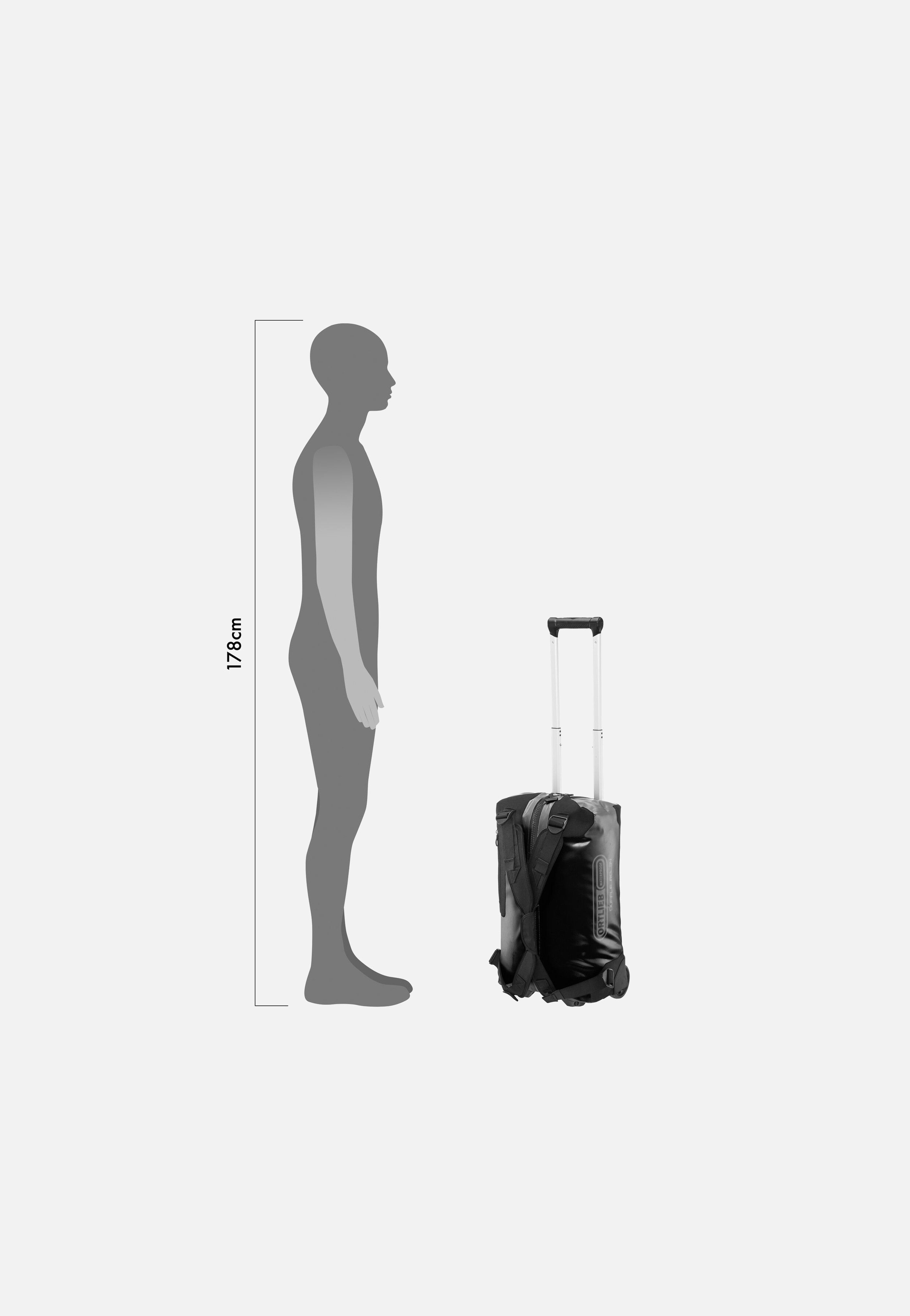 Duffle RG 34L Schwarz - Travel Bag