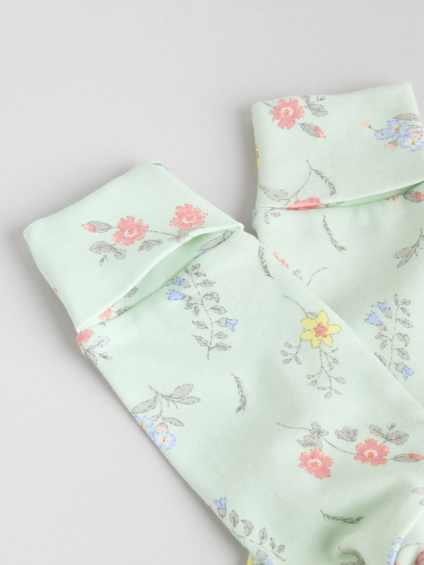 Blauw - Set van 3 babypyjama's (0-2jr)