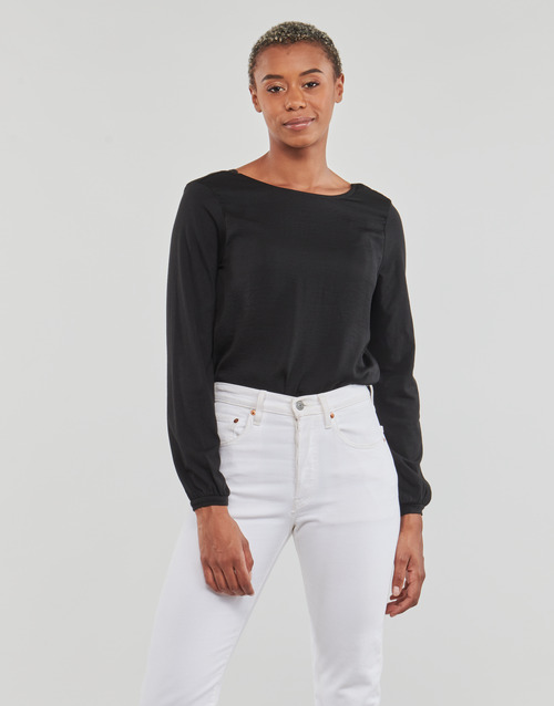 Only - ONLLISA S/S MODAL O-NECK TOP JRS - Noir