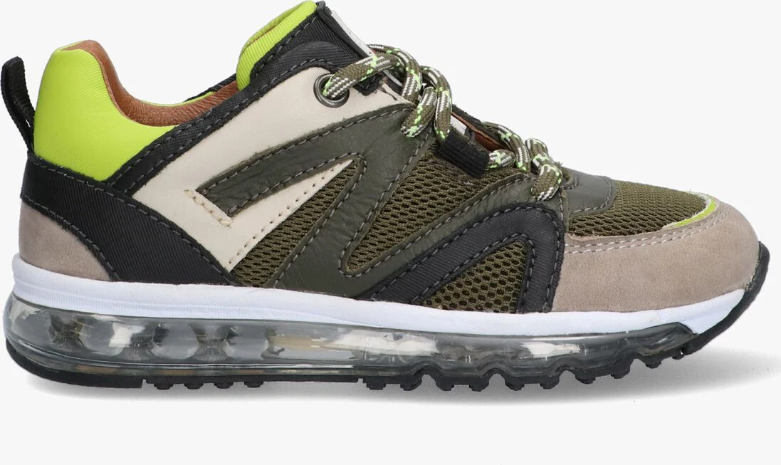 BRAQEEZ groene braqeez lage sneakers waylon warschau