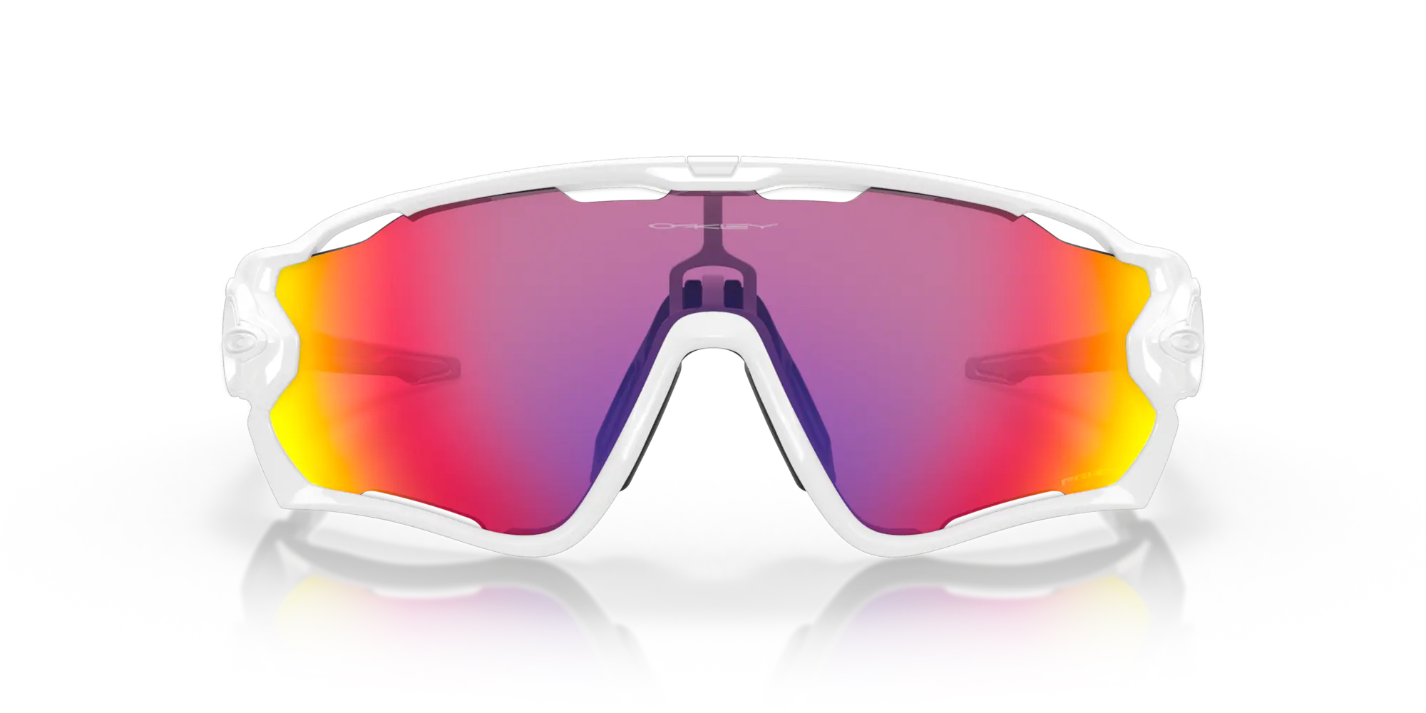 Jawbreaker 5531/Polished White w/Prizm Road