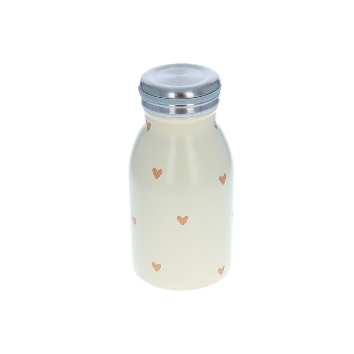 Gourde en métal coeur d'argile 260 ml Pause goûter