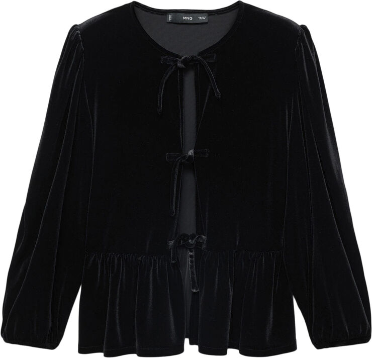 MANGO SHIRT. -- XARANJA Black