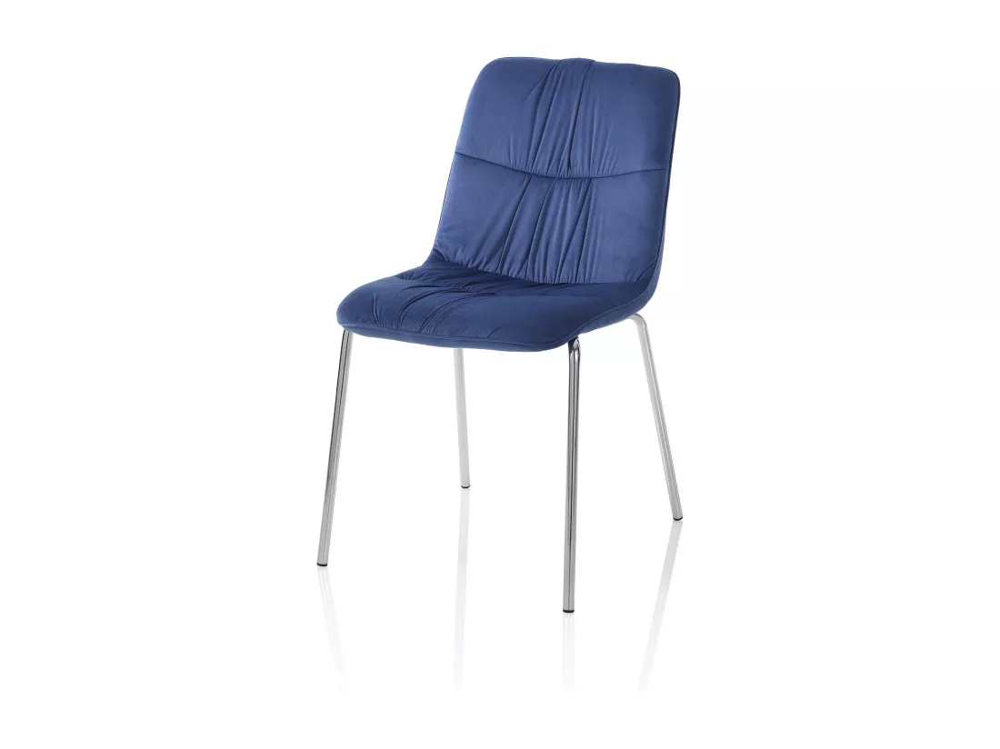 Set de 4 Chaises LORY bleu