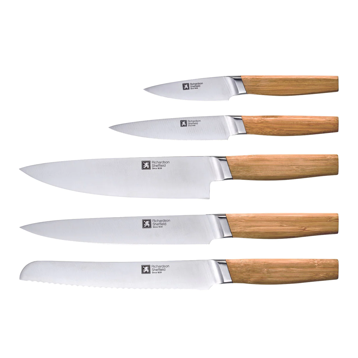 Nomad - Bloc 5 couteaux de cuisine Richardson Sheffield