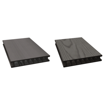 Duofuse terrasplank HKC Wenge brown 300 x 16,2 x 2,8 cm