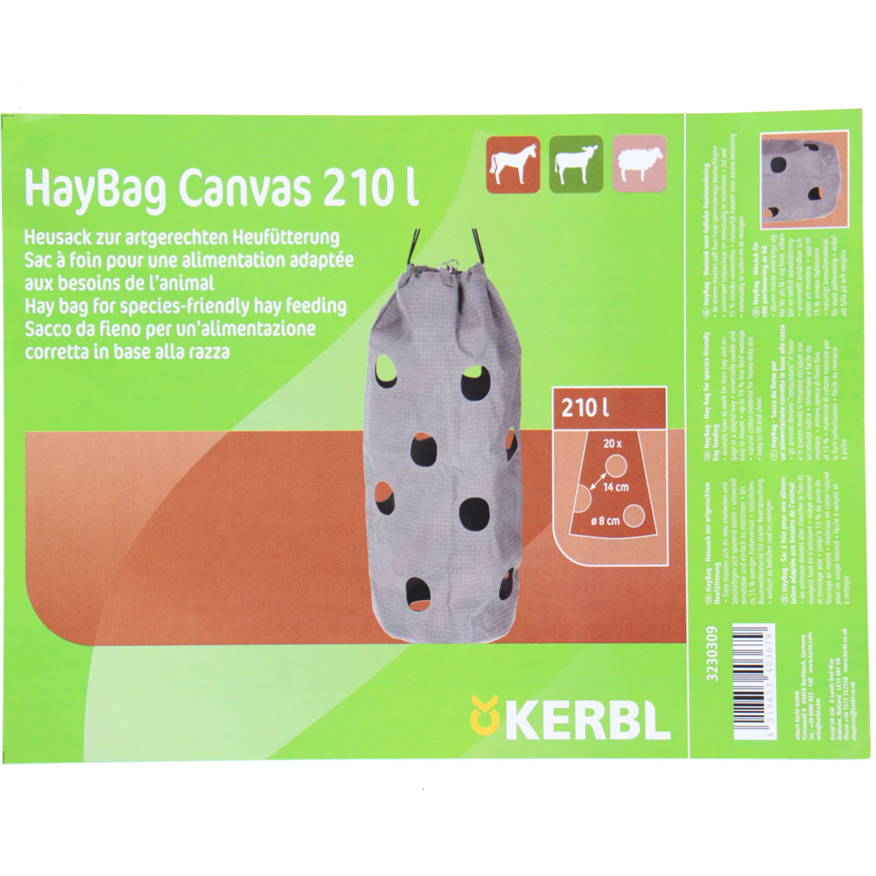 Kerbl Hooizak Grijs