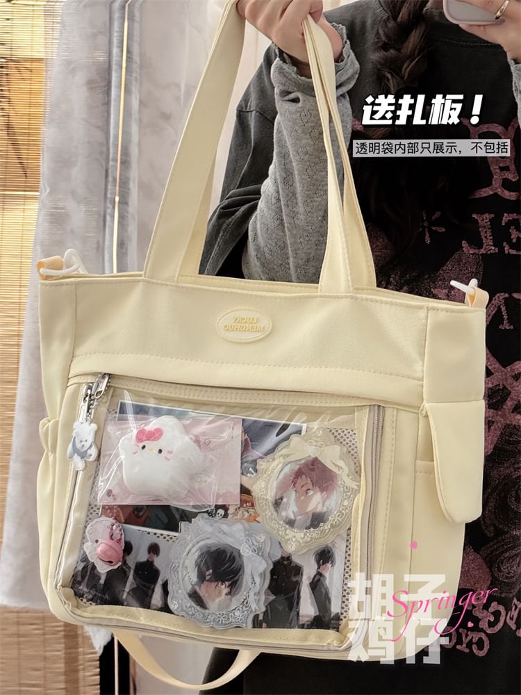 Anchara - Logo PVC Paneel Tote Bag / Deco Board / Tascharm / Set